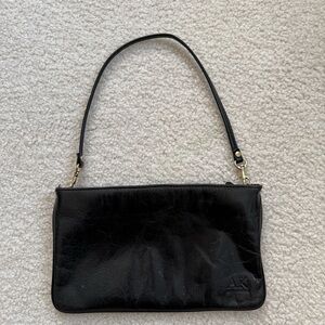 Vintage Anne Klein leather mini shoulder bag